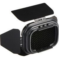 Godox Barndoor Kit with 4 Colour Gels for AD200 Speedlight Head