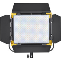 Godox LD75R RGB LED Light Panel with Barndoors