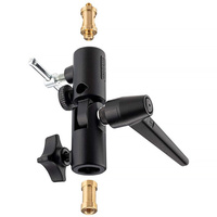 Manfrotto 026 Adaptor Swivel Lite-Tite Aluminium - Black