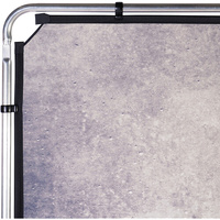 Manfrotto LL LB7928 EzyFrame Vintage Background Kit 6.5 x 7.5' - Smoke