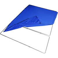 Manfrotto MLBG4301KB FX Portable Background Kit - Chroma-Key Blue, 13.1 x 9.5'