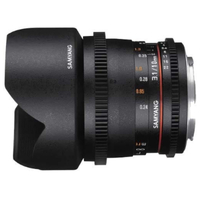 Samyang 10mm T3.1 VDSLR UMC II Cinema Lens for Canon EF