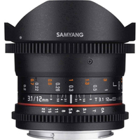 Samyang 12mm T3.1 VDSLR UMC II Cinema Lens for Canon EF