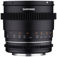 Samyang 85mm T1.5 II VDSLR Cinema Lens for Sony FE