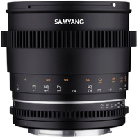 Samyang 85mm T1.5 II VDSLR Cinema Lens for MFT