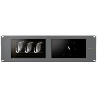 Blackmagic Design SmartScope Duo 4K Rack-Mounted Dual 6G-SDI Monitors