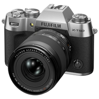 Fujifilm X-T50 Mirrorless Camera with XF 16-50mm Lens - Silver