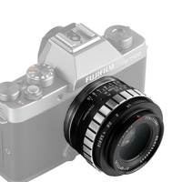 TTArtisan 23mm f/1.4 Lens for Fujifilm X Mount - Black with Silver