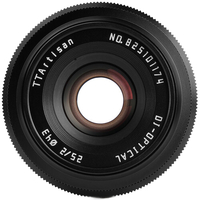 TTArtisan 25mm f/2 Lens for Micro Four Thirds - Black