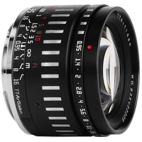TTArtisan 35mm f/0.95 Lens for Fujifilm X Mount- Black with Silver