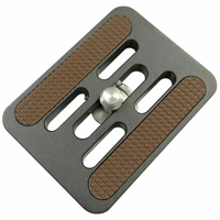 Leofoto DDC-38 38mm Bidirectional and Subtend Double Clamp with BPL-50N Plate