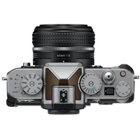 Nikon Z f Silver/Sepia Brown with NIKKOR Z 40mm f/2 (SE) Lens