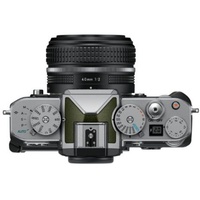 Nikon Z f Silver/Moss Green with NIKKOR Z 40mm f/2 (SE) Lens