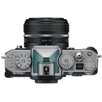 Nikon Z f Silver/Teal Blue with NIKKOR Z 40mm f/2 (SE) Lens