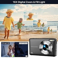 Pulse DC44 Digital Compact Camera w/32GB Card - Blue