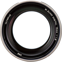 Olympus M.Zuiko 75mm f/1.8 Lens - Silver