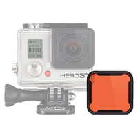 Dive Filter for GoPro Hero Standard Housing - Red