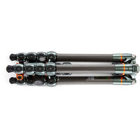 3-Legged Thing Legends Bucky Carbon Fibre Tripod with AirHed VU Ball Head - Grey