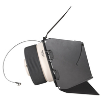 Nanlite Fresnel adaptor and Barn Doors for Forza 200, 300 and 500