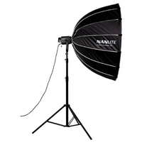 Nanlite 120cm Easy Up Quick-fold Parabolic Softbox for Forza 200 300 and 500