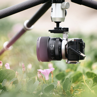 Silence Corner Atoll S Rotating Camera Collar for Select Sony Mirrorless Cameras - Silver