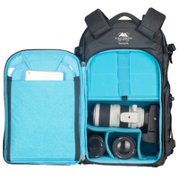 Summit Creative Tenzing 35L Large Zip Top Camera Backpack - Black