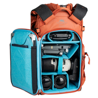 Summit Creative Tenzing 30L Medium Roll Top Camera Backpack - Orange
