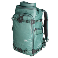 Summit Creative Tenzing 40L Large Roll Top Camera Backpack - Green