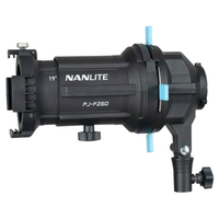 Nanlite Creative Light Kit - Includes a Forza 60B MK II, Softbox, Grid, Projector Attachment, Pavotube 6C and Stand