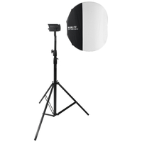 Nanlite Start Up Kit, including a Forza 60B MK II, Lantern, Softbox, Grid and Stand