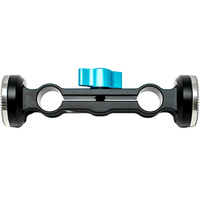Kondor Blue Quick Release Rosette Hand Grip Set of 2 with Dual Rod Clamp - Space Grey