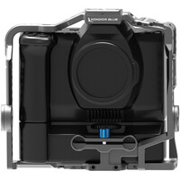 Kondor Blue BMPCC 6K Pro Battery Grip Cage - Space Grey