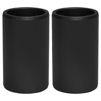 Kondor Blue 1 inch (2.5cm) PPSh 15mm Rod - Threaded (Raven Black) - 2 Pack