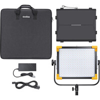 Godox LD75R RGB LED Light Panel with Barndoors