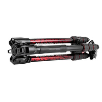 Manfrotto MKBFRTA4RD-BH Befree Advanced Aluminium Travel Tripod Twist Red, Ball Head
