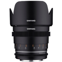 Samyang 50mm T1.5 II VDSLR Cinema Lens for Canon EF