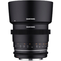 Samyang 85mm T1.5 II VDSLR Cinema Lens for MFT