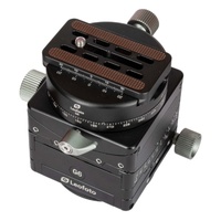 Leofoto G6 Geared Head with QP-70N QR Plate