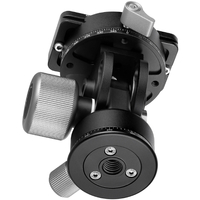 Leofoto VH-20 2-Way Monopod Head with Panning Clamp and BPL-50N Plate