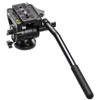 Leofoto BV-10L 60mm Base Lever Release Video Fluid Head with Arca PU-90 Plate