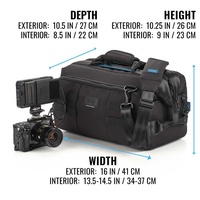 Tenba Cineluxe V2 Shoulder Bag 16 - Black