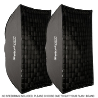 Elinchrom ELC 500/500 Softbox To Go Kit With Stands