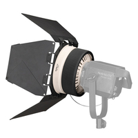 Nanlite Fresnel adaptor and Barn Doors for Forza 200, 300 and 500