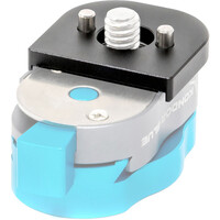 Kondor Blue ARRI Pin Anti Twist Cradle for Mini Quick Release Plates - Space Grey