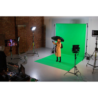 Manfrotto LL LB7781 Chroma-Key Vinyl Background - Green, 9 x 19.7'
