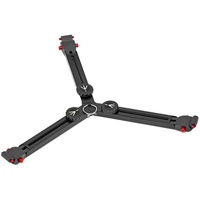 Manfrotto MVK608TWINGC 608 Nitrotech Fluid Video Head and Carbon Fiber Twin Leg Tripod with Ground Spreader