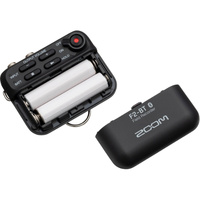 Zoom F2-BT Ultracompact Bluetooth-Enabled Portable Field Recorder with Lavalier