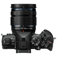 OM SYSTEM OM-5 Mark II with M.Zuiko Digital ED 12-45mm f/4 Pro Lens - Black