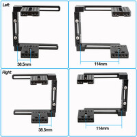 CAMVATE Dual-Use Adjustable Universal Cage Kit with Top Wooden Handle