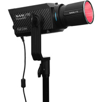 Nanlite Forza 60C RGBLAC LED Spotlight with Battery Handle and Bowens Adaptor